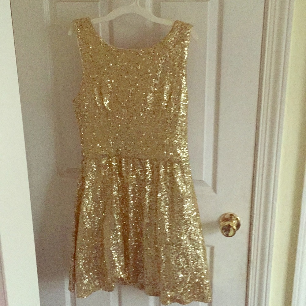 Sequin cocktail or prom dress
